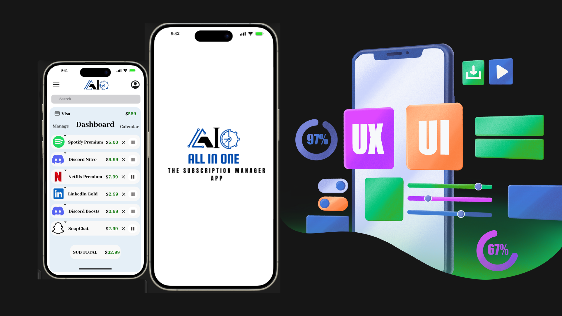 AIO - Subscription Management Prototype